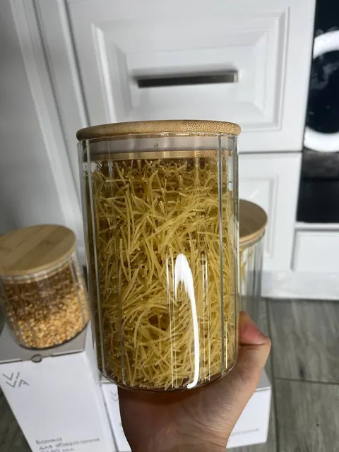 Банки для сипких, скло