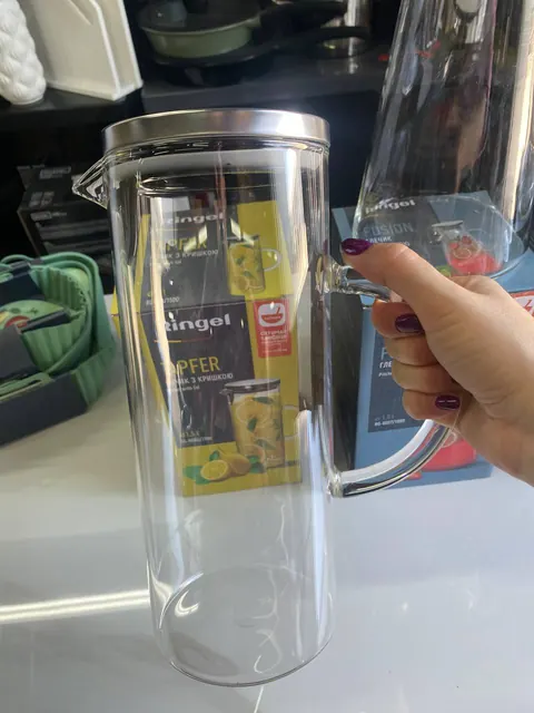 Глечик з кришкою, 1.5 л